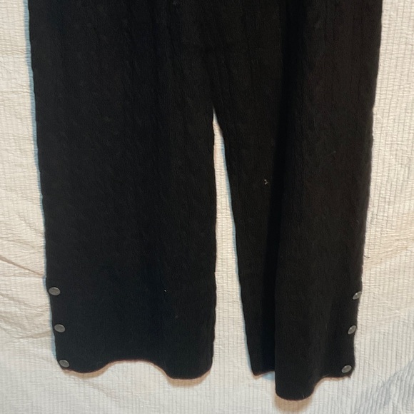 Disturbia Black Knit Women's Trousers - Picture 8 of 9